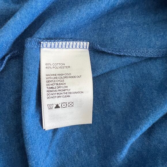 Tommy Bahama Support Your Local Bar Short Sleeve Graphic Tee Men's M Blue NWT - Picture 7 of 8